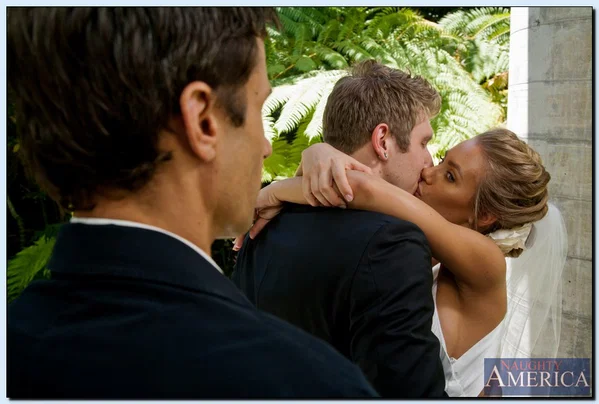 Bride Nicole Aniston gets boned by her husband's best friend in the bathroom  - Wedding, Caught, Cumshot, Cowgirl, Uniform, Pornstar, Stockings, Petite, Hardcore, Blonde  - Photo 9