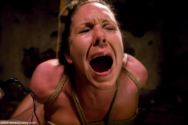 Restrained female slave is forced to listen to her lesbian lover scream  - Mature, MILF, BDSM, Femdom, Lesbian, Bondage, Face, White, Feet, Close Up  - Photo 16