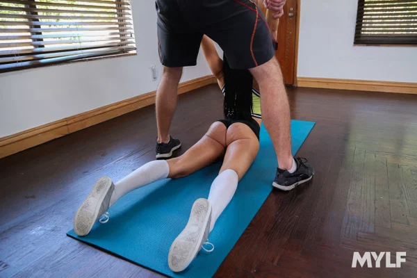 Hot babe Victoria June gets stretched and fucked by fitness coach Kyle Mason  - Latina, Doggy Style, Socks, Cougar, Big Tits, Shorts, Amateur, Ass, Hardcore, Ass Fucking  - Photo 9