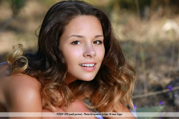 Sweet teen Arina F sports hanging labia lips while getting naked by fir trees  - Teen, Outdoor, Pussy, Close Up, Shaved, Spreading, Babe, Ass, European, Brunette  - Photo 10