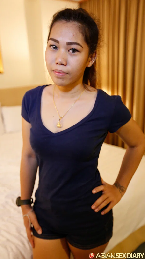 Petite Asian beauty Toei gets her hairy snatch pounded and creampied  - Hairy, Asian, Amateur, Reality, Tattoo, POV, Petite, Teen, Creampie, Tiny Tits  - Photo 1
