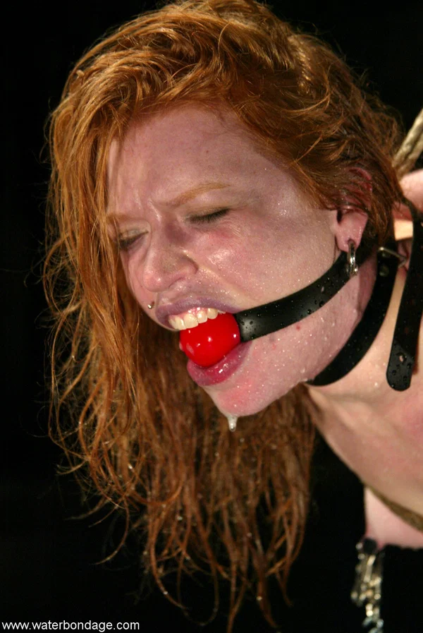 Water Bondage performed by Madison Young Hot Pics  - Bondage, BDSM, Wet, Fetish, Redhead, Petite, MILF, White, Feet  - Photo 17