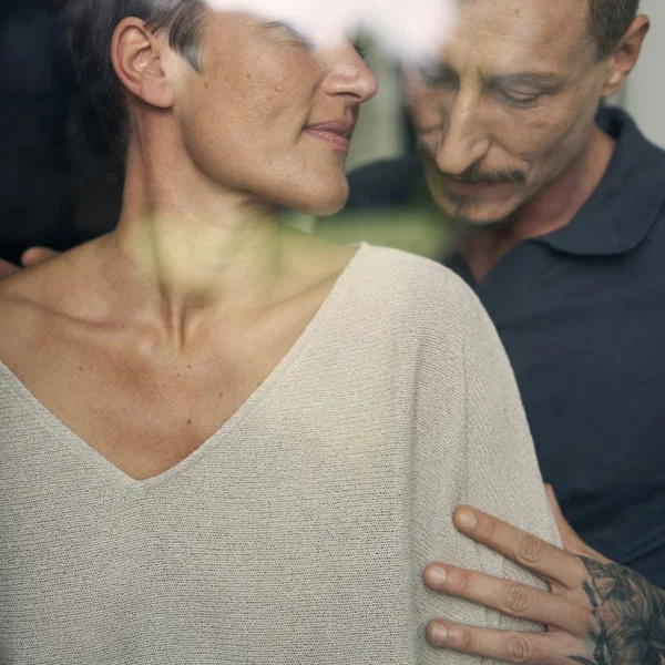 Lovely mom Emma Wild having romantic sex with her lover in the dark  - Amateur, Mom, MILF, Fetish, Sexy, Couple, Skinny, Short Hair, Kissing, European  - Photo 5