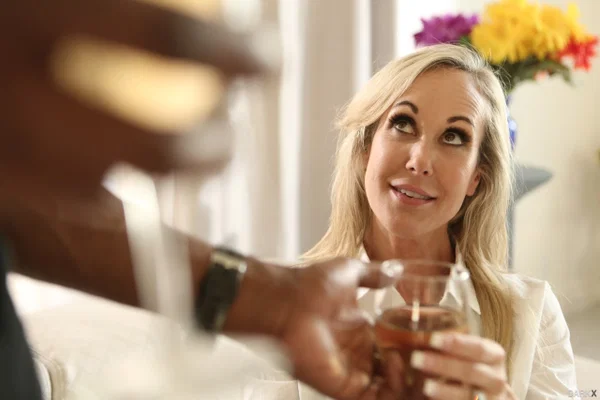 Super horny MILF Brandi Love gets a deep BBC dicking from the noisy neighbor  - BBC, Mature, Big Tits, Pornstar, Fake Tits, Blowjob, Cowgirl, Pussy, Spreading, Non Nude  - Photo 1