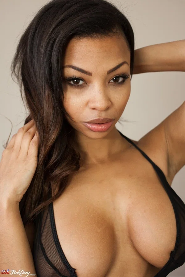 Sexy ebony chick Ruby Summers strikes tempting SFW poses in black lingerie  - Ebony, Lingerie, Black, Big Tits, African, Stockings, High Heels, Fake Tits, Beautiful, Ass  - Photo 12