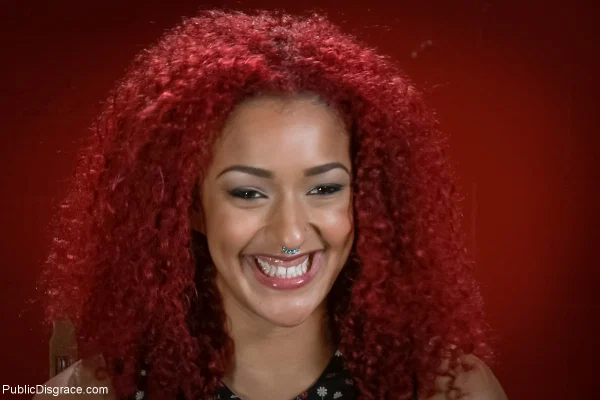 Daisy Ducati has her asshole penetrated while restrained with ropes  - Ebony, Fetish, Bondage, Redhead, African, BDSM, Fisting, Curly, Black, Spanking  - Photo 2