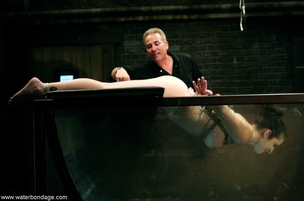 Water Bondage performed by Jade MarXXX Naked Images  - Wet, Fetish, Mature, MILF, BDSM, Bondage, White, Brunette, Blonde  - Photo 7