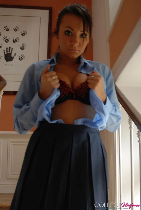 College Uniform performed by Rachael B Hot Porn Pics  - Schoolgirl, College, Uniform  - Photo 13