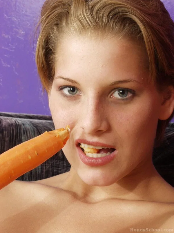Sweet pretty eyes babe Anita Babe exposes her body & masturbates with a carrot  - Short Hair, Lingerie, Hungarian, Beautiful, Babe, Dildo, Pussy, Ass, Tiny Tits, Feet  - Photo 21