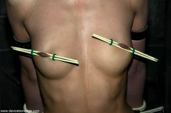 Blonde MILF Kelly Wells endures corporal punishment while naked in bondage  - Bondage, BDSM, MILF, Nipples, Natural Tits, Spreading, Close Up, Blonde, Tiny Tits, Pussy  - Photo 5