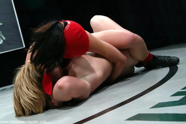 Masked lesbian wrestler Crimson Ninja dominating poor blonde Jolene  - Sports, Asian, Blonde, Bondage, BDSM, Lesbian, Ass, Non Nude, Natural Tits, Short Hair  - Photo 18