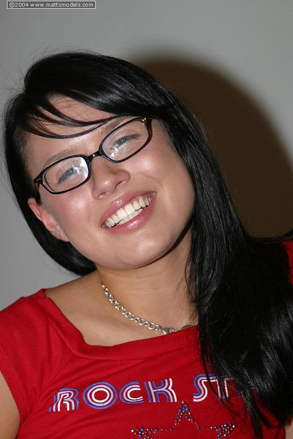 Geeky girl Eva parts her pink pussy while totally naked in glasses  - Latina, Glasses, MILF, Amateur, Panties, Pussy, Spreading, Ass, Babe, Skirt  - Photo 1