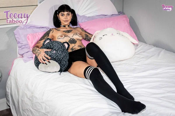 Teeny Taboo featuring Alex Kane Sex Images  - Creampie, Deepthroat, Tattoo, Piercing, Ass, Big Cock, Anal, Stockings, Hardcore, Natural Tits  - Photo 5