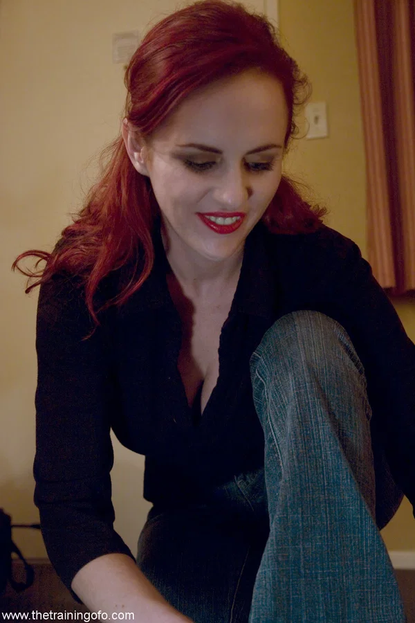 Busty redhead Claire Adams treats a hung stud to a satisfying titjob  - Mature, MILF, Redhead, Petite, Tall, BDSM, Bondage, White  - Photo 1