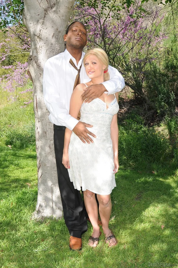 Blonde stepdaughter gets boned by black stepdad & deepthroats his big dick  - Mom, Family, Outdoor, Teen, Blowjob, Pornstar, Blonde, Cowgirl, Pussy, Big Tits  - Photo 2