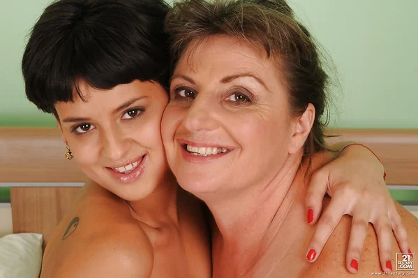Naughty teen Coco de Mal has some fun with her mature lesbian friend  - BBW, Mature, Teen, SSBBW, Lesbian, Pussy Licking, Stockings, Ass Licking, Chubby, Big Clit  - Photo 1