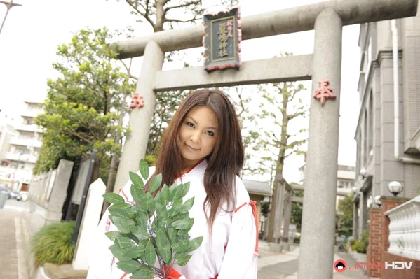 Japanese MILF Airi Ai exposes her upskirt pussy at a Shinto shrine  - Japanese, MILF, Asian, Upskirt, Hairy, Public, Non Nude, Babe, Beautiful, Solo  - Photo 5