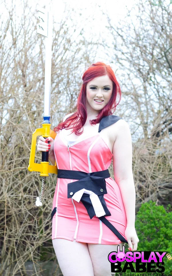 Redhead BBW Jaye Rose looses her natural tits and twat from cosplay attire  - Cosplay, Curvy, Chubby, Pussy, Thick, Redhead, Spreading, Big Tits, Ass, PAWG  - Photo 1