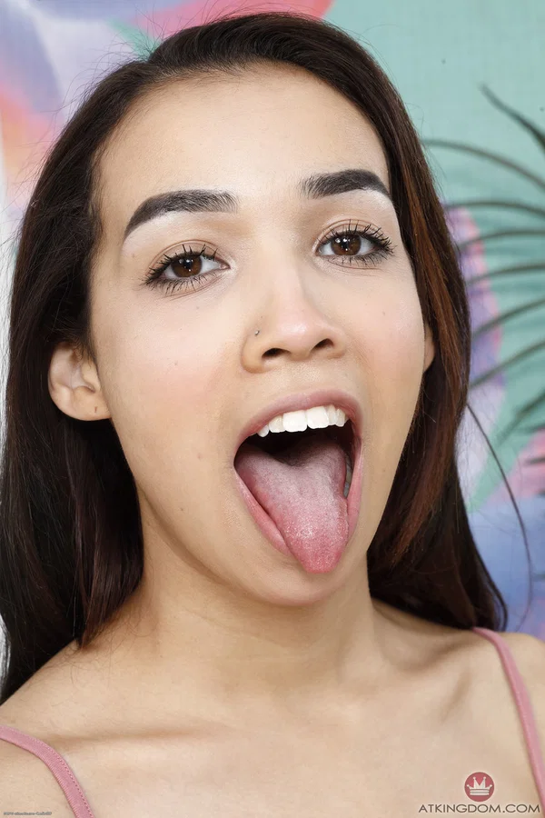 Sexy teen Jackie Rogen spreads her inviting trimmed pussy up close  - Latina, Teen, Petite, Piercing, Brunette, Non Nude, Amateur, Pussy, Cute  - Photo 1
