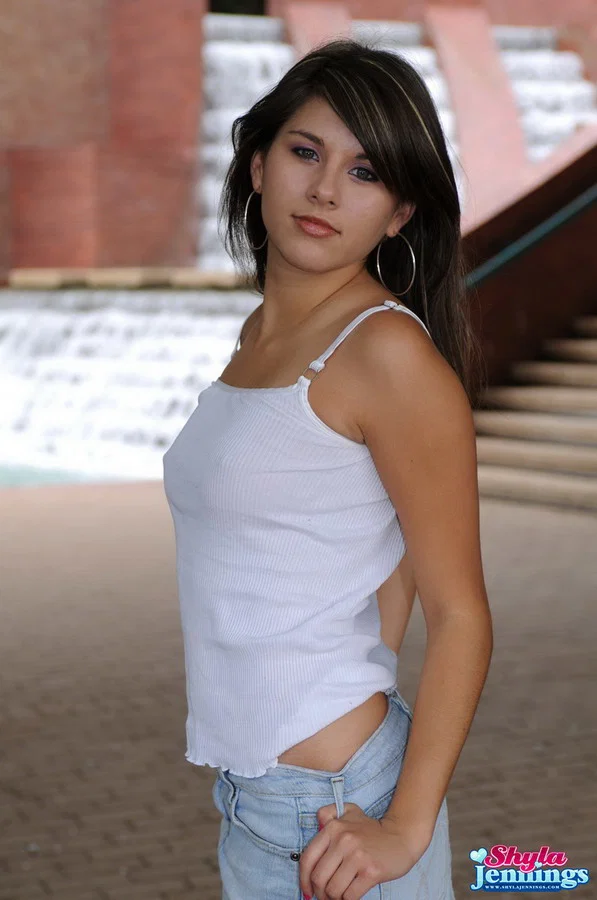 Nice teen Shyla Jennings flashes her ass and underboobage out on the street  - Teen, Public, Non Nude, Skirt, Amateur, Babe, Piercing, Skinny, Upskirt, Ass  - Photo 1