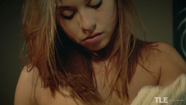 Horny teen Sabrisse A masturbates on top of her bed in white stockings  - Pussy, Masturbation, Teen, Stockings, Close Up, Hairy, Spreading, Panties, European, Ass  - Photo 1