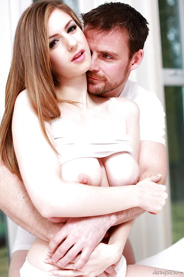 Hot redhead gf Stella Cox having sexual intercourse with her bf  - Seduction, Hardcore, Reality, Big Tits, Blowjob, Natural Tits, Ass Fucking, Cowgirl, Doggy Style, Ass  - Photo 1