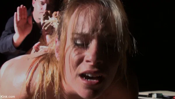 Blonde MILF with great juggs and huge ass Bella Rossi gets bound and punished  - Casting, MILF, Bondage, BDSM, Redhead, White  - Photo 20
