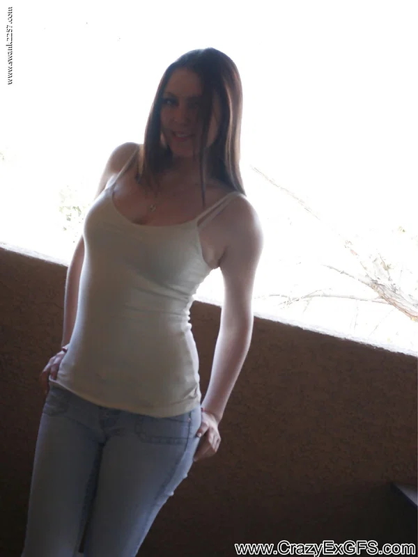 Frisky amateur Megan Loxx reveals her amazingly sexy booty and cooter  - Girlfriend, Jeans, Babe, Amateur, Clothed, Ass, Undressing, Beautiful, PAWG, Panties  - Photo 2