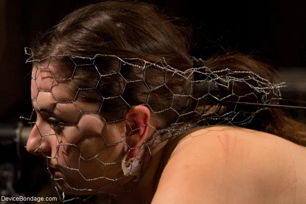 Brunette Missy Minks gets fucked by a dildo machine while in metal bondage  - Bondage, BDSM, Pussy, Beautiful, MILF, Dildo, Babe, Ass, White, PAWG  - Photo 1