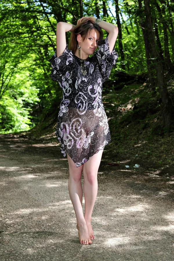 Met Art performed by Anastasia F XXX Gallery  - Ukrainian, Outdoor, Teen, Perfect, Dress, Pale, Cute, Glamour, Natural Tits, European  - Photo 21