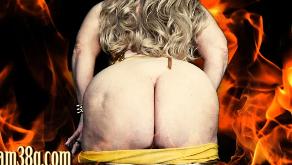 Naughty fatty Samantha 38G removes her skirt while showing off her big ass  - Mature, Chubby, BBW, MILF, Curvy, Thick, Blonde, White, Non Nude, Pornstar  - Photo 7