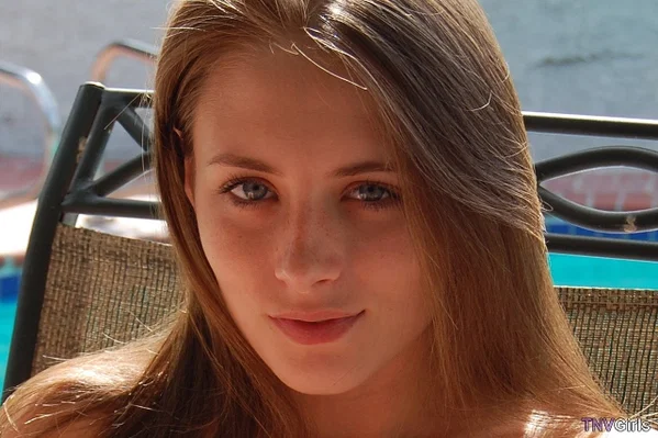 Beautiful teen Kyler poses naked and teases with her ass in the pool  - Face, Pool, Outdoor, Ass, Sexy, Natural Tits, Amateur, Non Nude, Pussy, Tiny Tits  - Photo 2