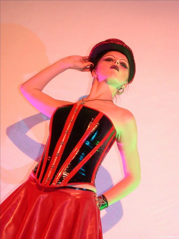 Solo girl Tgt shows her pussy during a fantastic upskirt show  - Cosplay, Latex, Boots, Fetish, Clothed, Upskirt, Skirt, High Heels, Face, Non Nude  - Photo 6