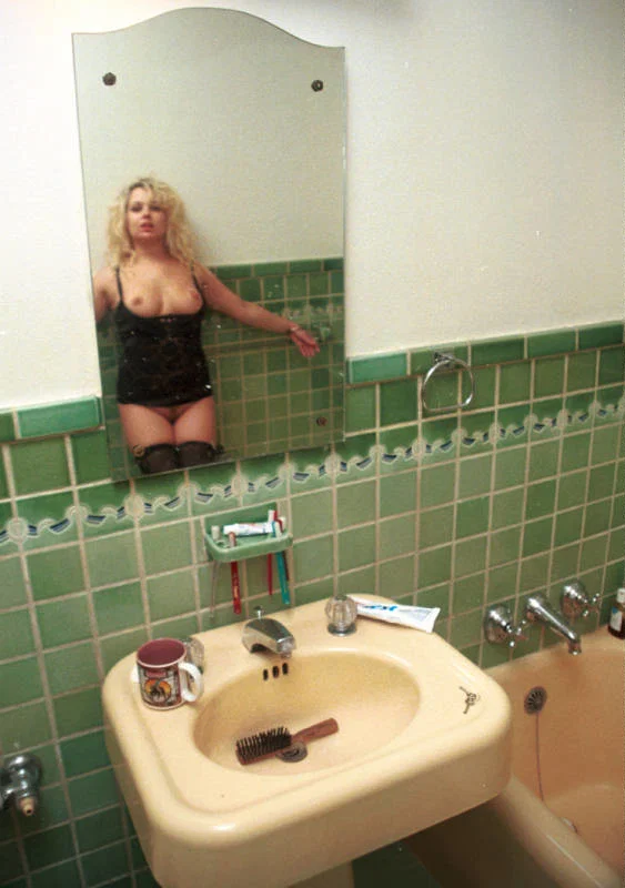 Blonde hottie with big tits Tina gets punished and tied up at home  - BDSM, Bondage, Amateur, MILF, Pussy, Curly, Beautiful, High Heels, Stockings, Babe  - Photo 21