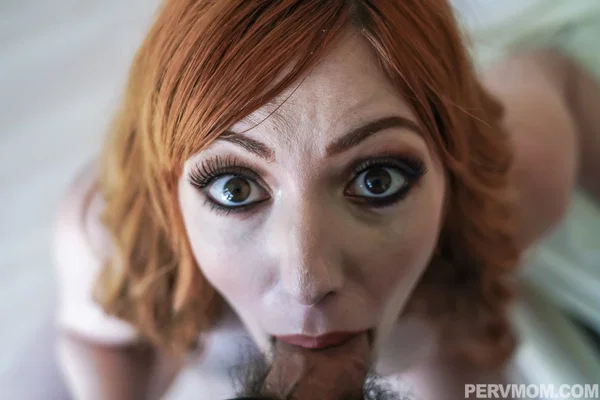 Redheaded cougar Lauren Phillips takes a dick in her mouth and twat in POV  - Mom, Cougar, MILF, Tall, Redhead, Skirt, Stepmom, Cheating, Big Tits, Blowjob  - Photo 19