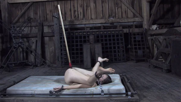 White girl Sister Dee is used and abused while restrained in a dungeon  - Bondage, BDSM, Dildo, Big Tits, Pussy, Nipples, Brunette, Anal, Close Up, Ass  - Photo 7