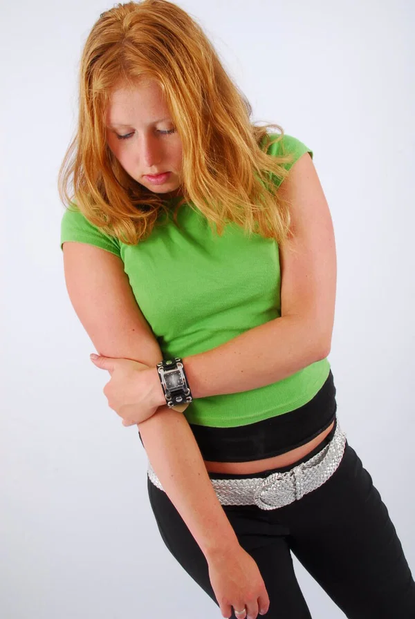 Natural redhead Judy models a double buckle cuff watch during SFW action  - Redhead, Clothed, Amateur, Non Nude, Babe, Beautiful, Solo  - Photo 16