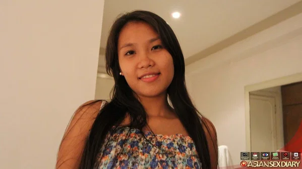 Pinay chick Corazon cups her great tits while having sex with a foreigner  - Asian, Amateur, Teen, Big Tits, Hardcore, Hairy, Cute, Pussy, Ass Fucking, Brunette  - Photo 1