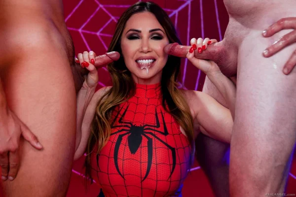 Evil Angel starring Jay Smooth, Jonni Darkko, Kianna Dior Porn Images  - Cosplay, Facial, MILF, Asian, Threesome, Cumshot, Deepthroat, Handjob, Blindfold, Pornstar  - Photo 8