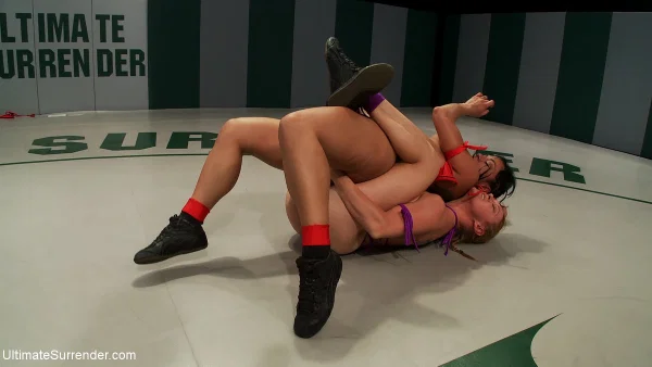 Mahina Zaltana and Dee Williams pose before a female wrestling match  - Sports, MILF, Latina, Big Tits, Fetish, Lesbian, Sexy, BDSM, Blonde, Bondage  - Photo 13