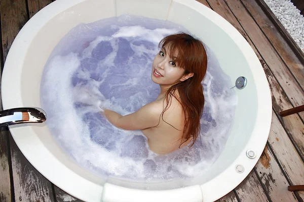 Redhead asian hottie Yuriko Hiratsuka taking bath and playing with herself  - Japanese, MILF, Asian, Bath, Babe, Wet, Redhead, Hairy, Close Up, Pussy  - Photo 7