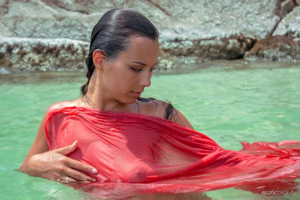 Teen model Nov Lera gets totally naked in pristine ocean water off the coast  - Underwater, Wet, Teen, Close Up, Outdoor, Ass, Glamour, Babe, Spreading, Legs  - Photo 6