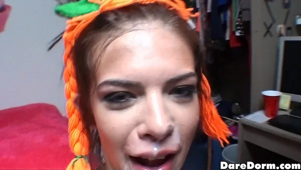 Drunk college girls lick cunt and suck cock before taking facial cumshots  - Orgy, College, Party, Teen, Socks, Ass Fucking, Uniform, Groupsex, Cum In Mouth, Kissing  - Photo 16